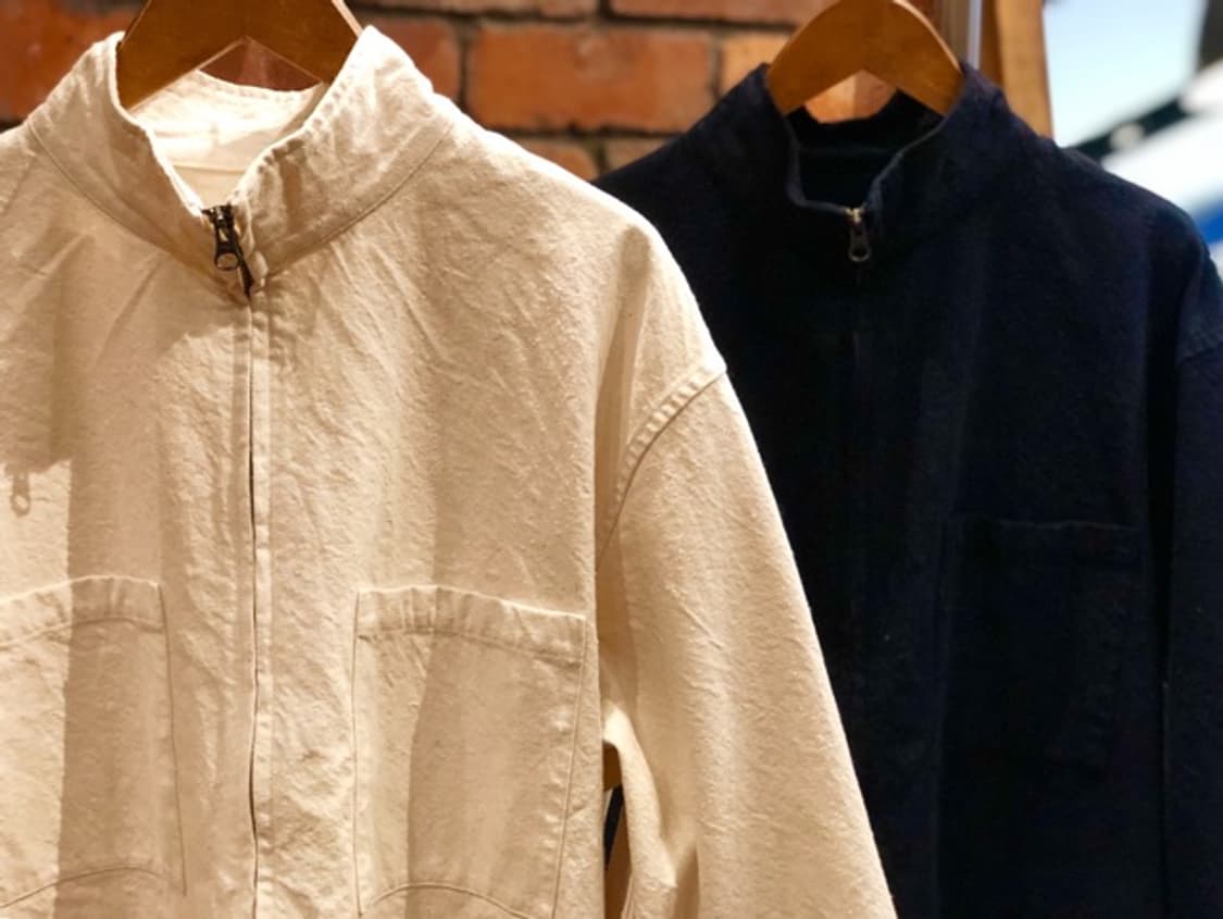 네스트로브컨팩트 실크 코튼 집업자켓 상품이미지2