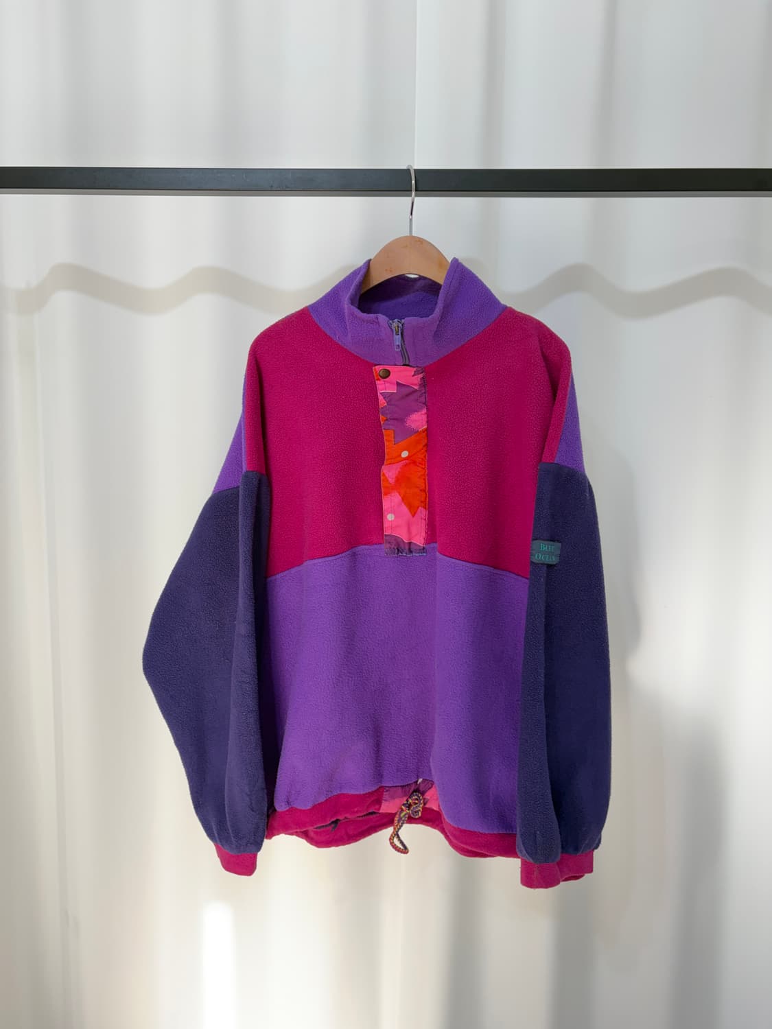 BLUE OCEAN fleece half zip up 상품이미지1