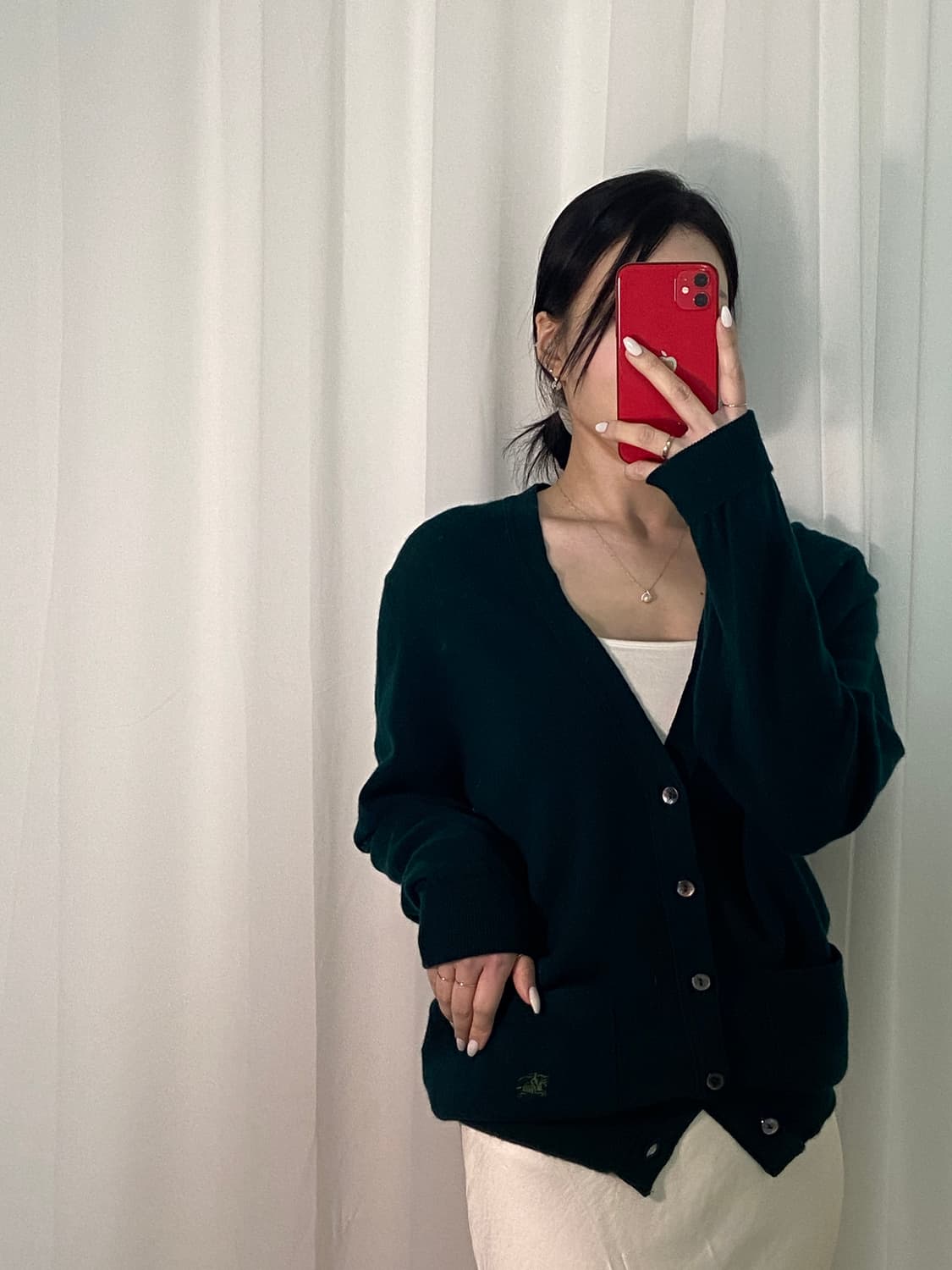 버버리 기마로고 가디건 상품이미지1