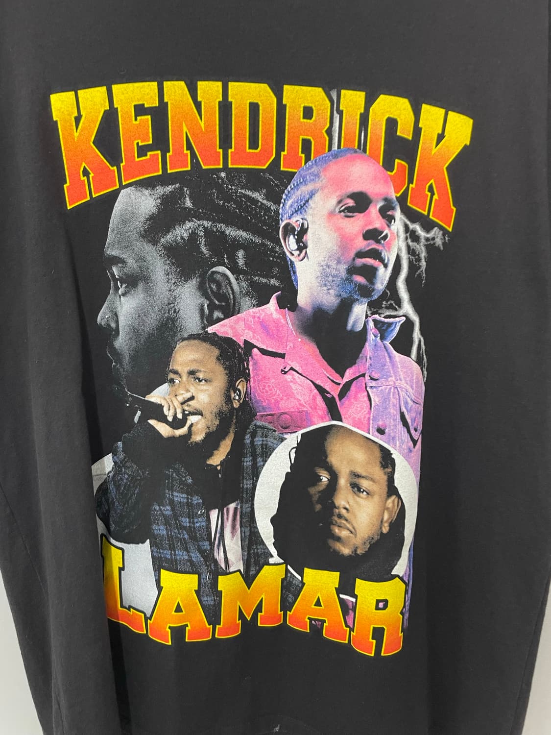 빈티지 켄드릭 라마 프린팅 반팔 H2536 상품이미지3