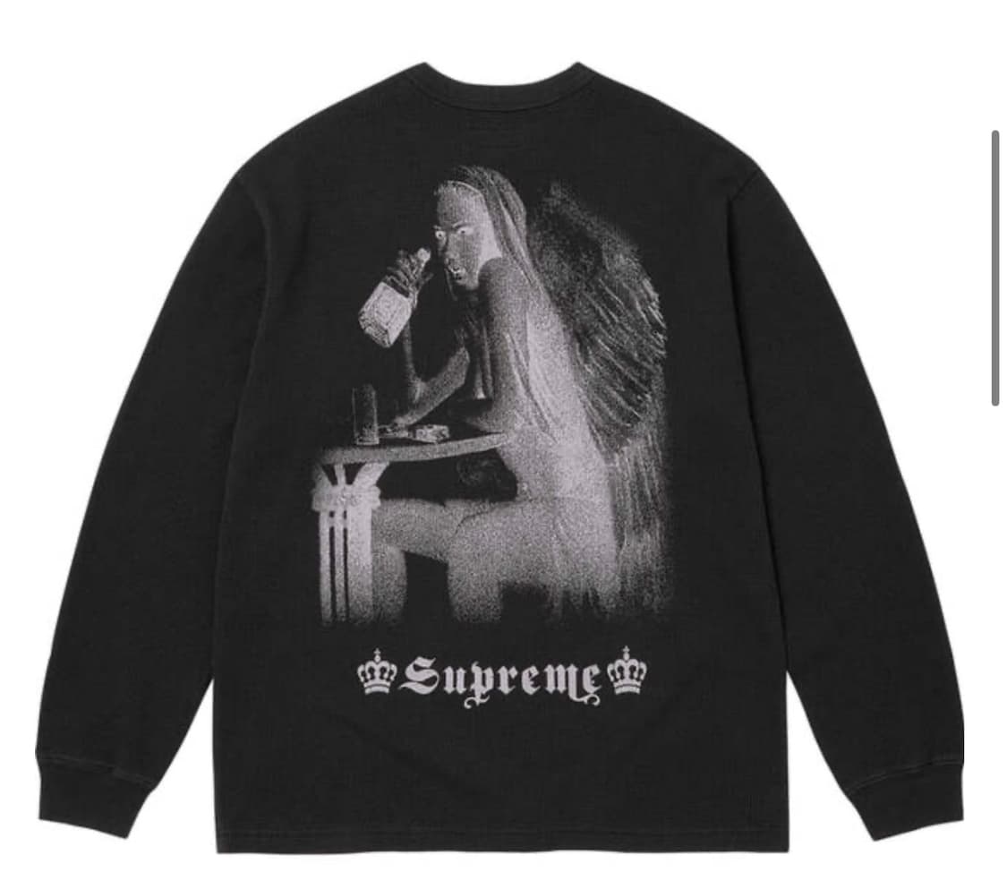 슈프림 엔젤 써멀 블랙 - 25FW 상품이미지1