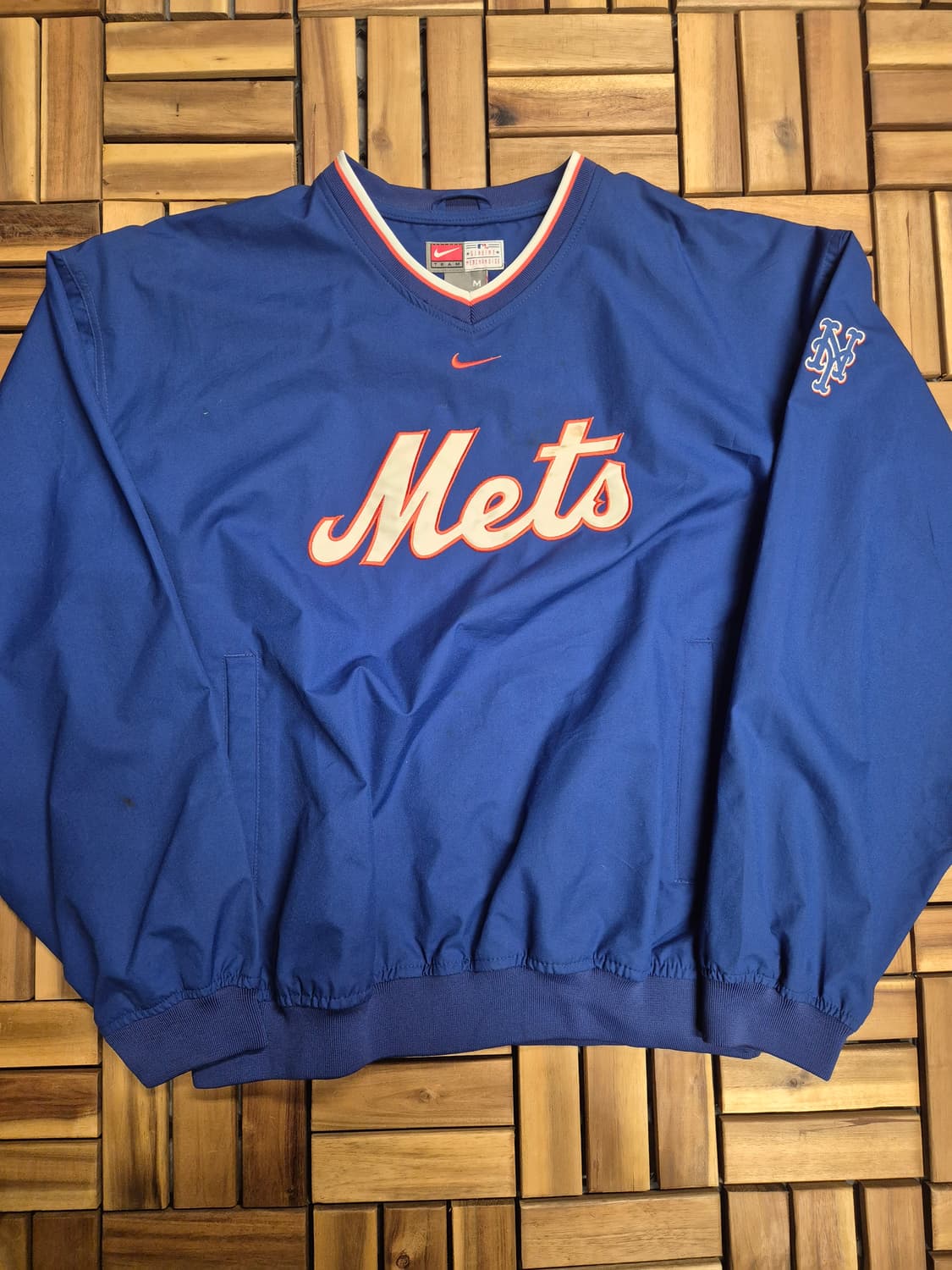 Nike 나이키 뉴욕 메츠 유니폼 웜업 져지 상품이미지1