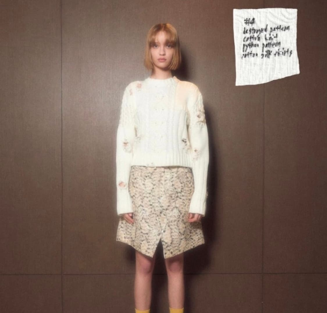 로레일즈  디스트로이드 니트  상품이미지1