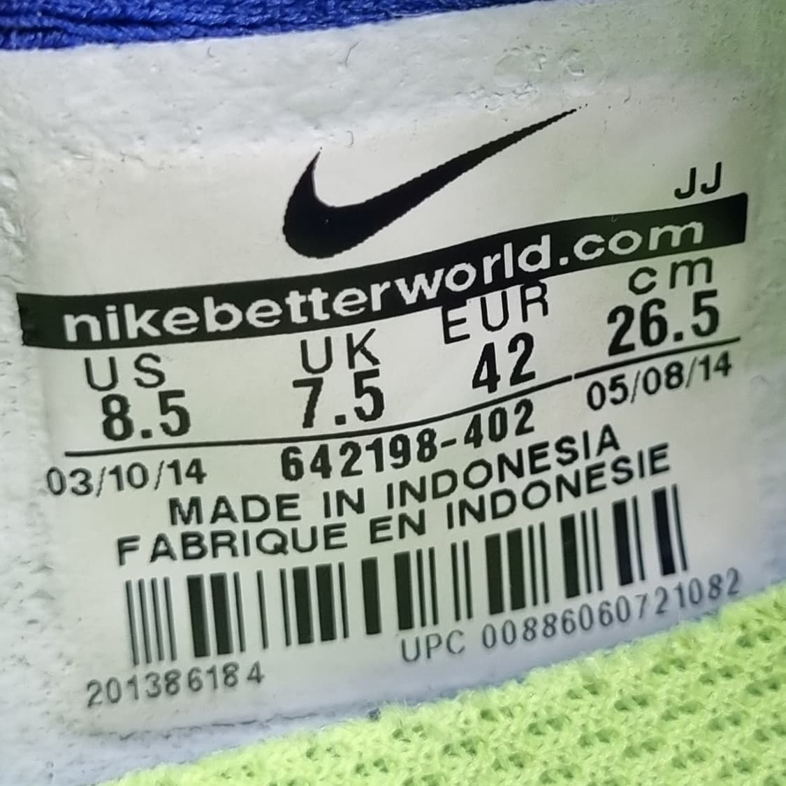 나이키 프리5.0 남성런닝화260  상품이미지6