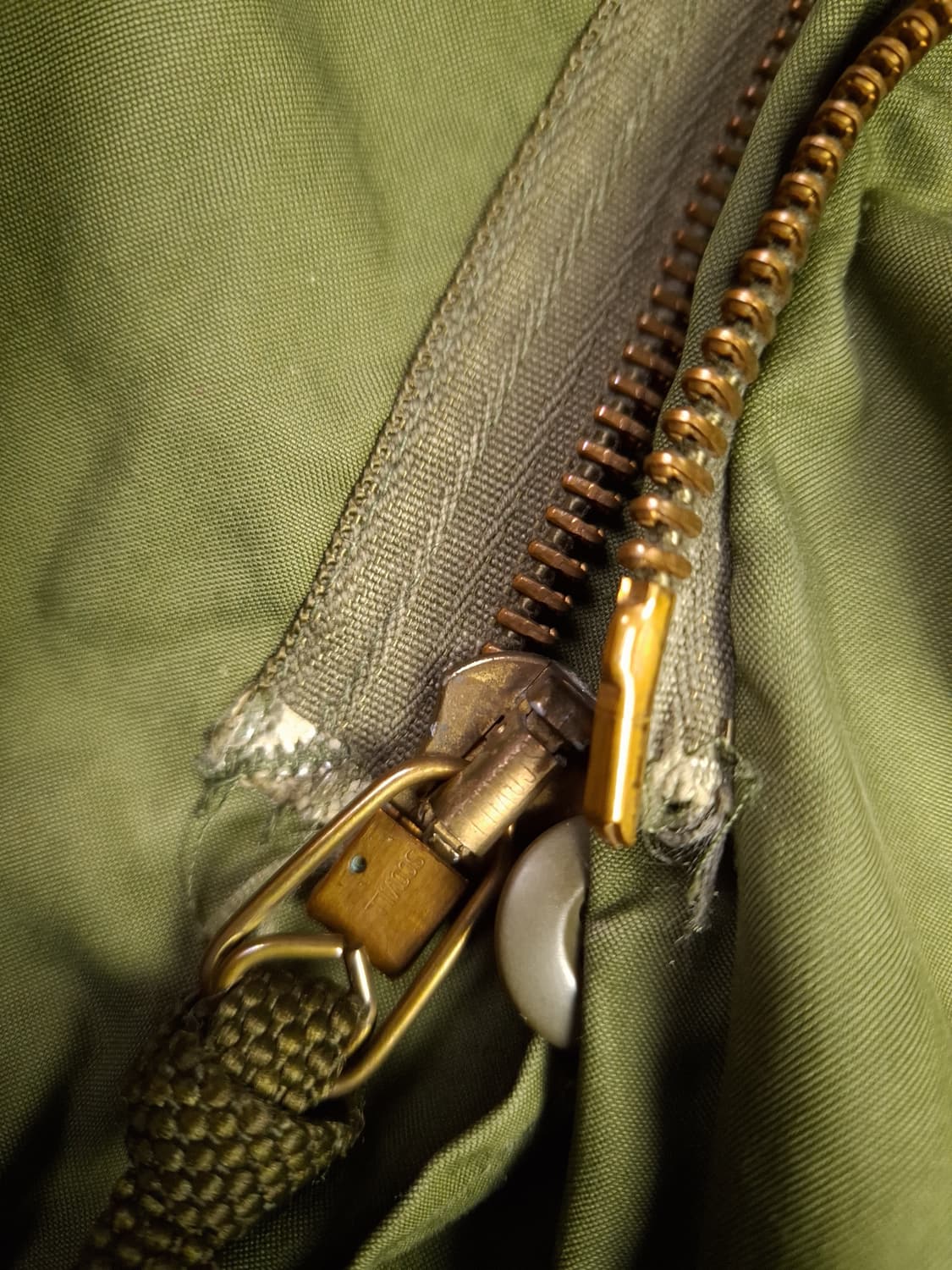 오리지날 미군 M-65 피쉬테일 개파카 미듐 풀셋트 상품이미지6