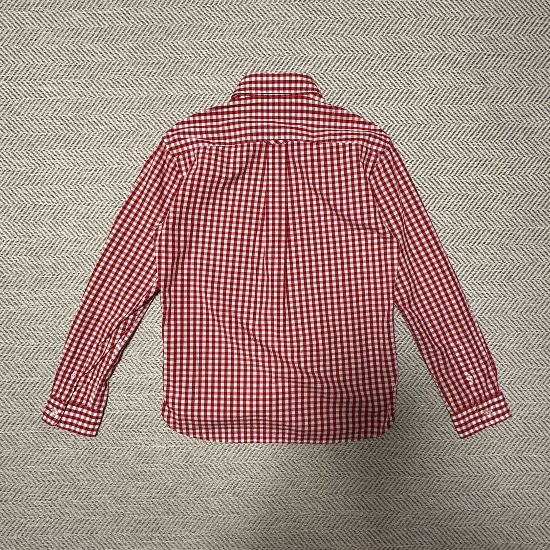 BLUE BLUE japan made check shirt red 상품이미지2