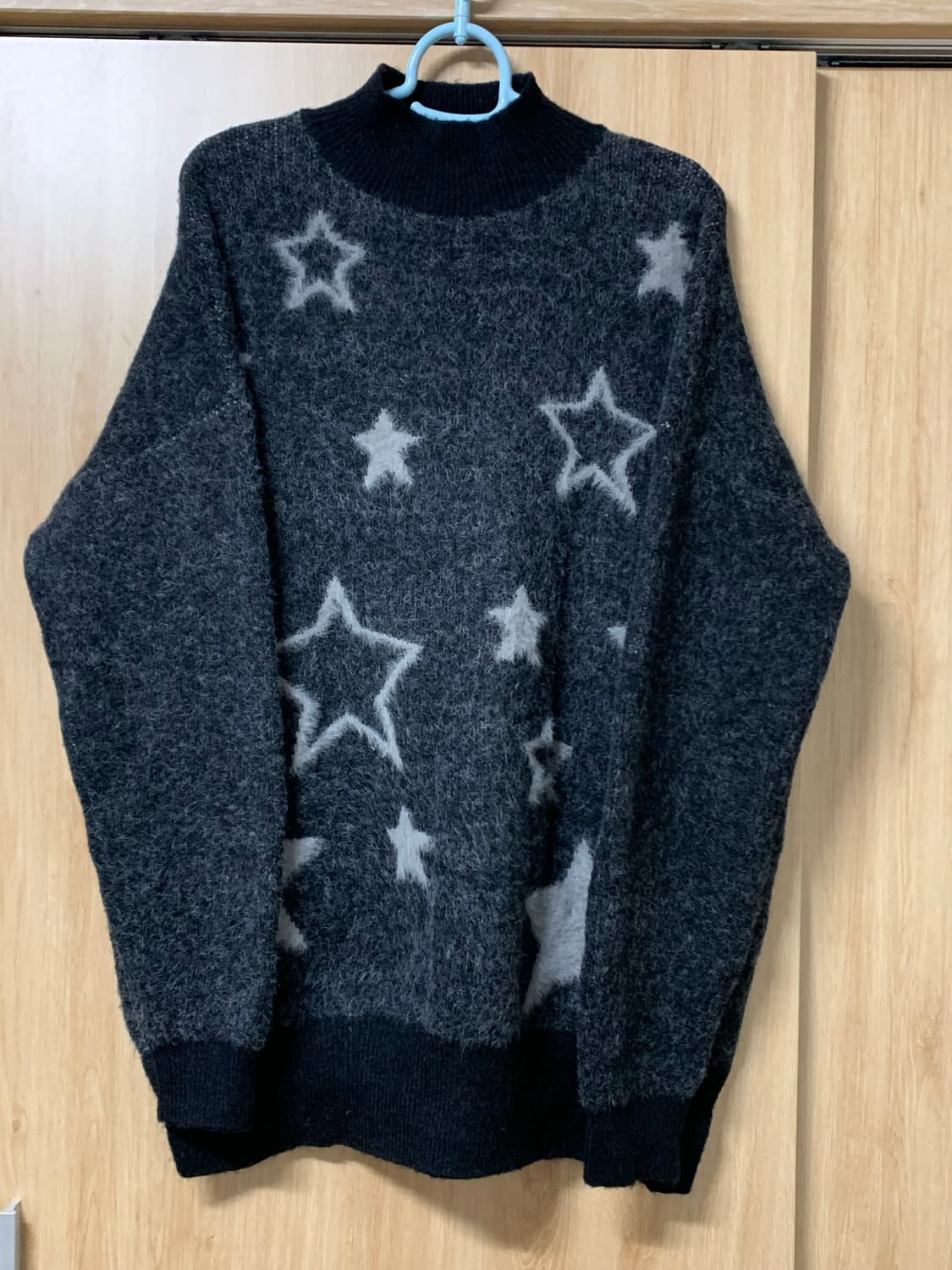별 패턴 니트 상품이미지3
