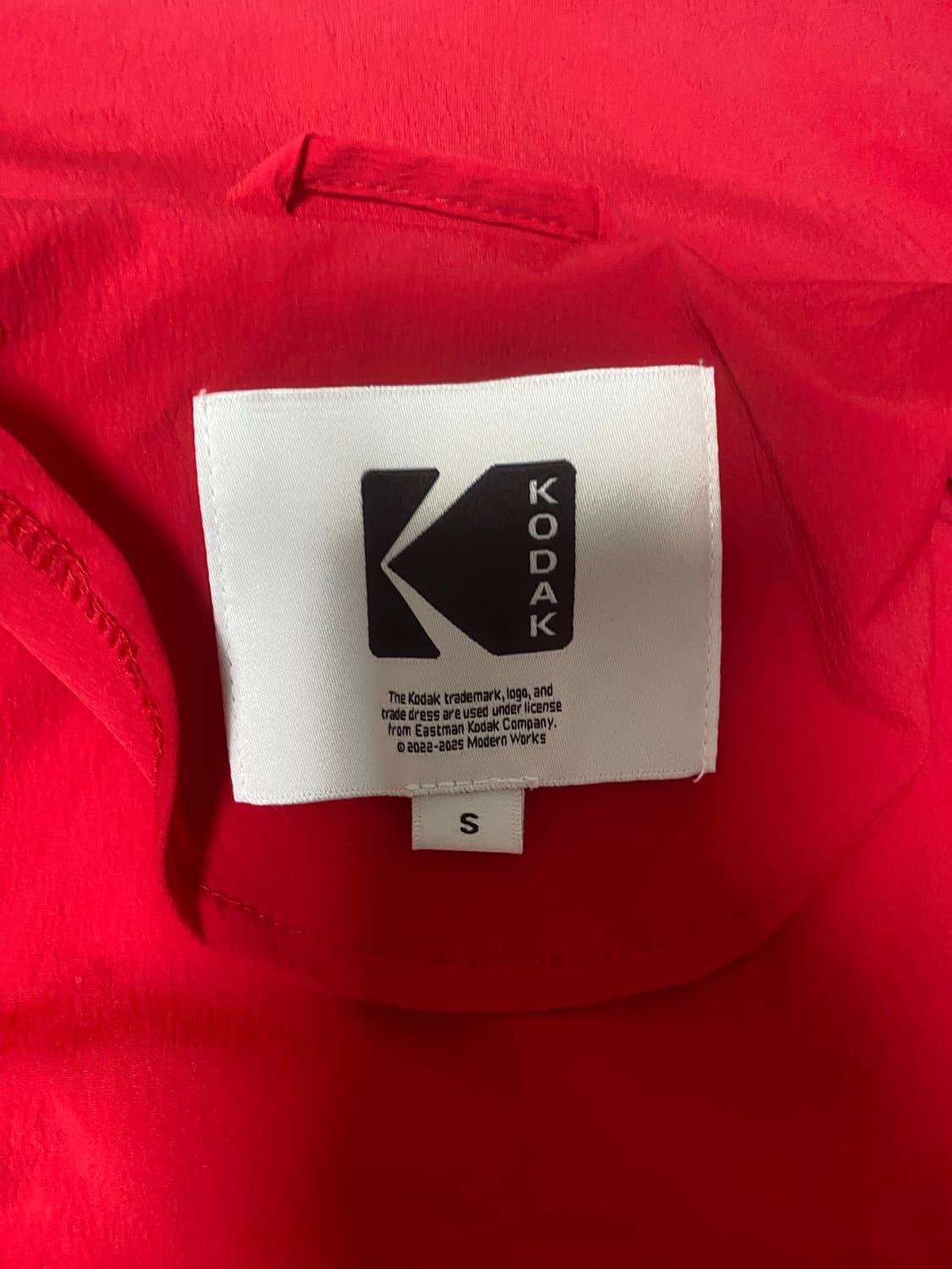 코닥 케이 스탠넥 바람막이 자켓 상품이미지6