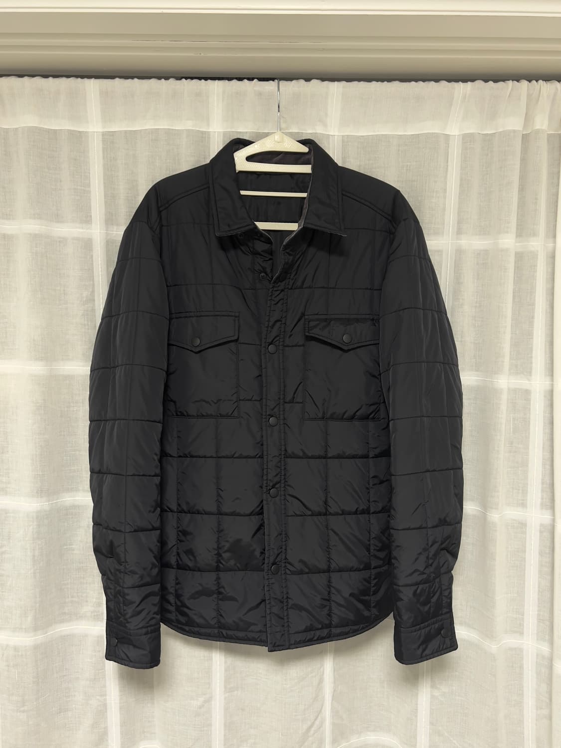 유니클로 경량패딩셔츠 xl 상품이미지1