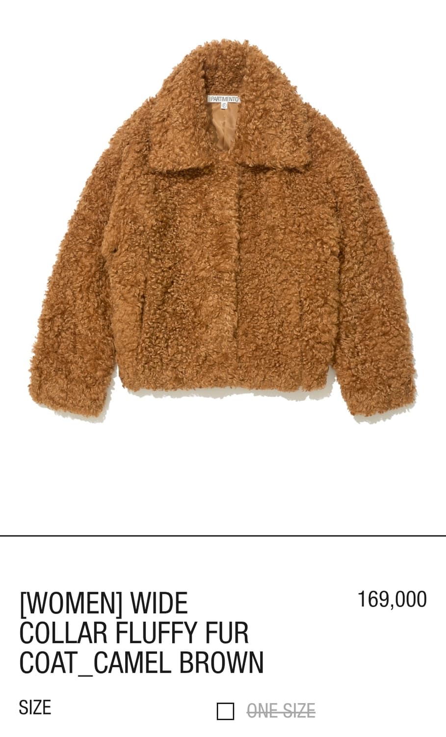 (새상품) 파르티멘토 우먼 퍼자켓  상품이미지5