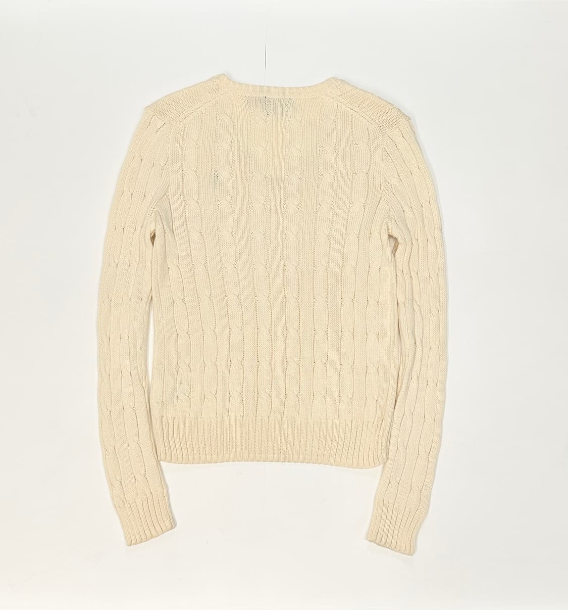 폴로 신형 브이넥 꽈배기 니트(m) 상품이미지4