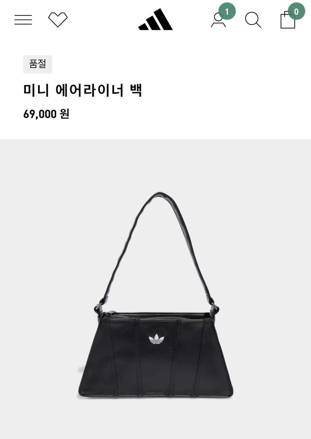 아디다스 미니 에어라이너 백 상품이미지1