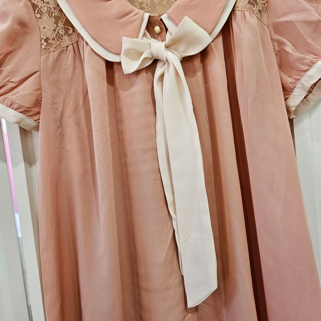 잉그니(INGNI)  세일러카라 리본 미니원피스 상품이미지3