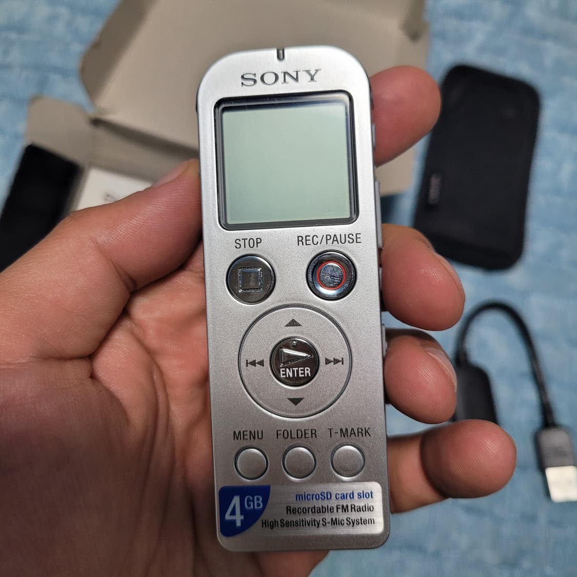 소니 IC 보이스레코더 UX523F 4GB 상품이미지3