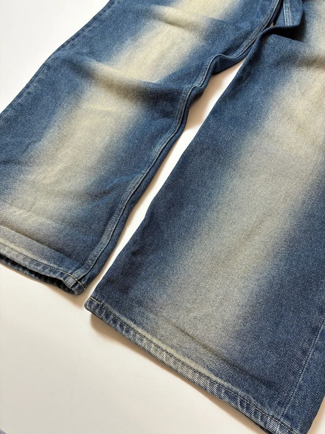 세터 SATUR 브루클린 뉴트로 와이드 워시드 데님 팬츠 PN8231 상품이미지4