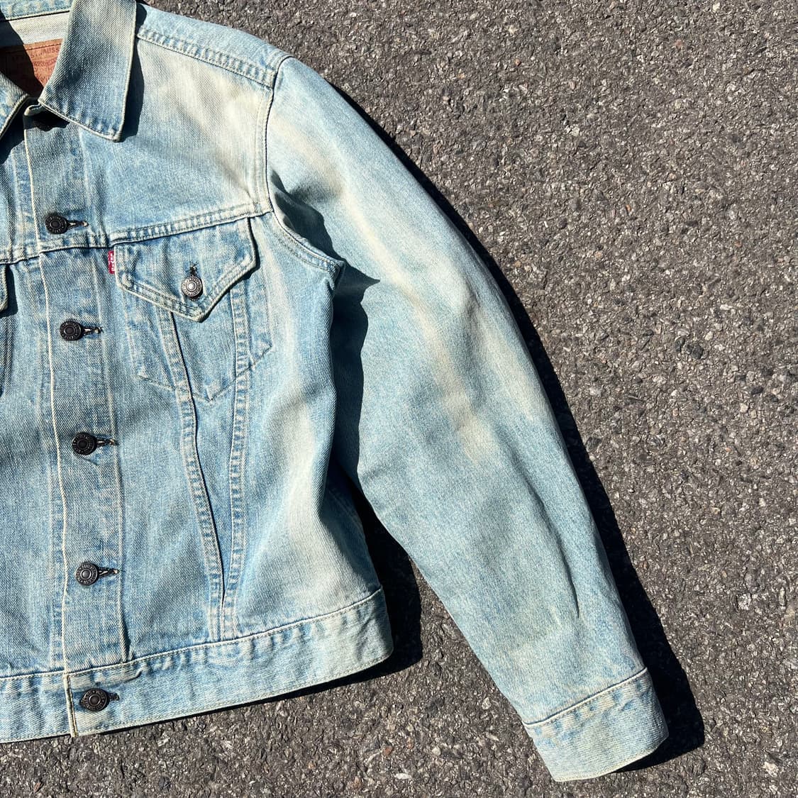 90’s 리바이스 71557 빅E 데님 트러커 자켓 상품이미지4