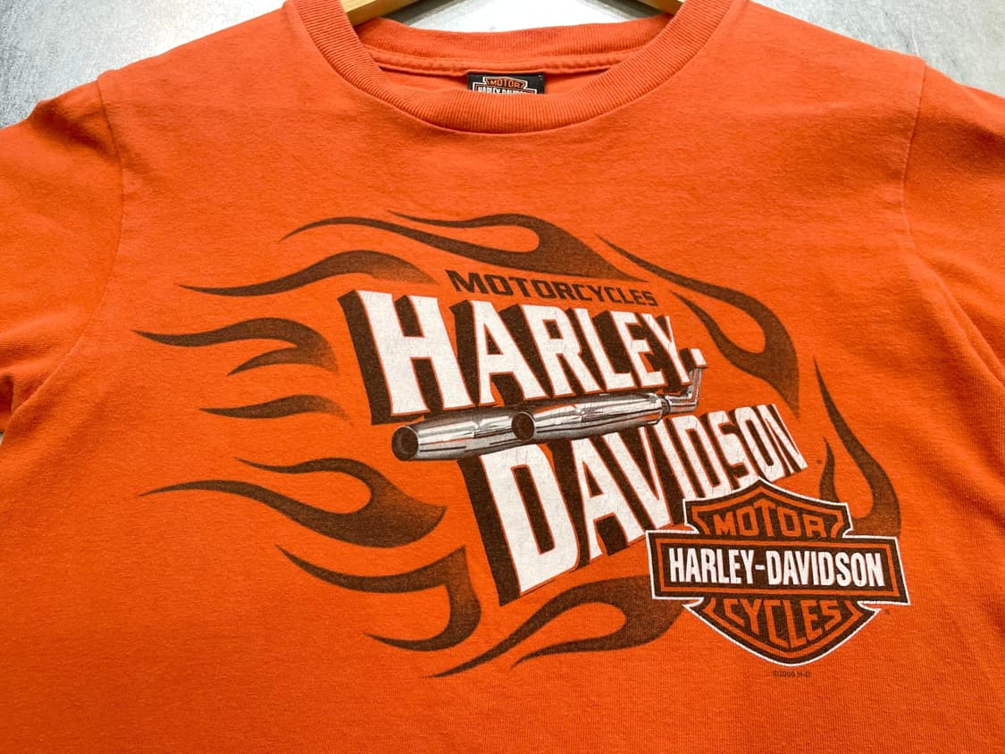 (S) USA Harley Davidson 할리 프린팅 반팔티 상품이미지8