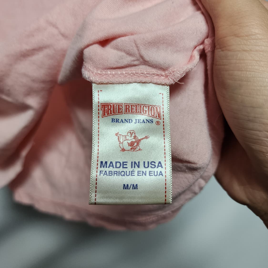 Y2K 키치 트루릴리젼 숏 반팔 티 상품이미지5