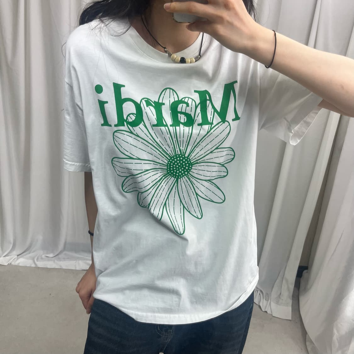 Mardi Mecredi white T-shirts 상품이미지2