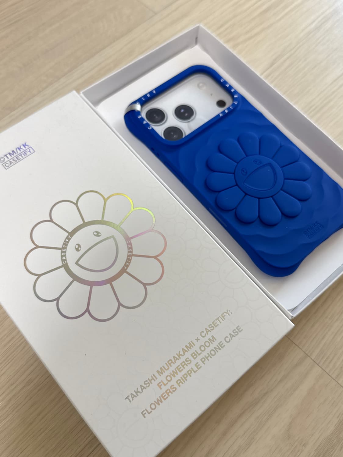케이스티파이 무라카미 타카시 플라워 블룸 리플 폰 케이스 상품이미지1