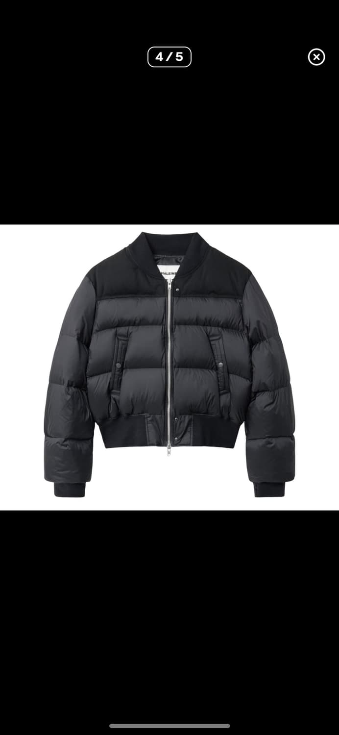 HALEINE CROPPED DUCK DOWN BOMBER 패딩 상품이미지5