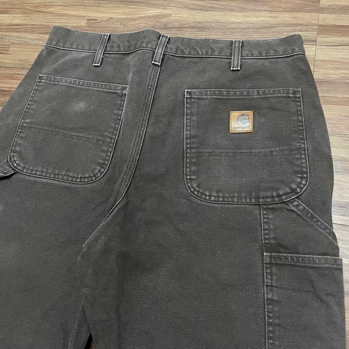 칼하트 싱글니 다크브라운 dkb 카펜터 워크팬츠 34 상품이미지5