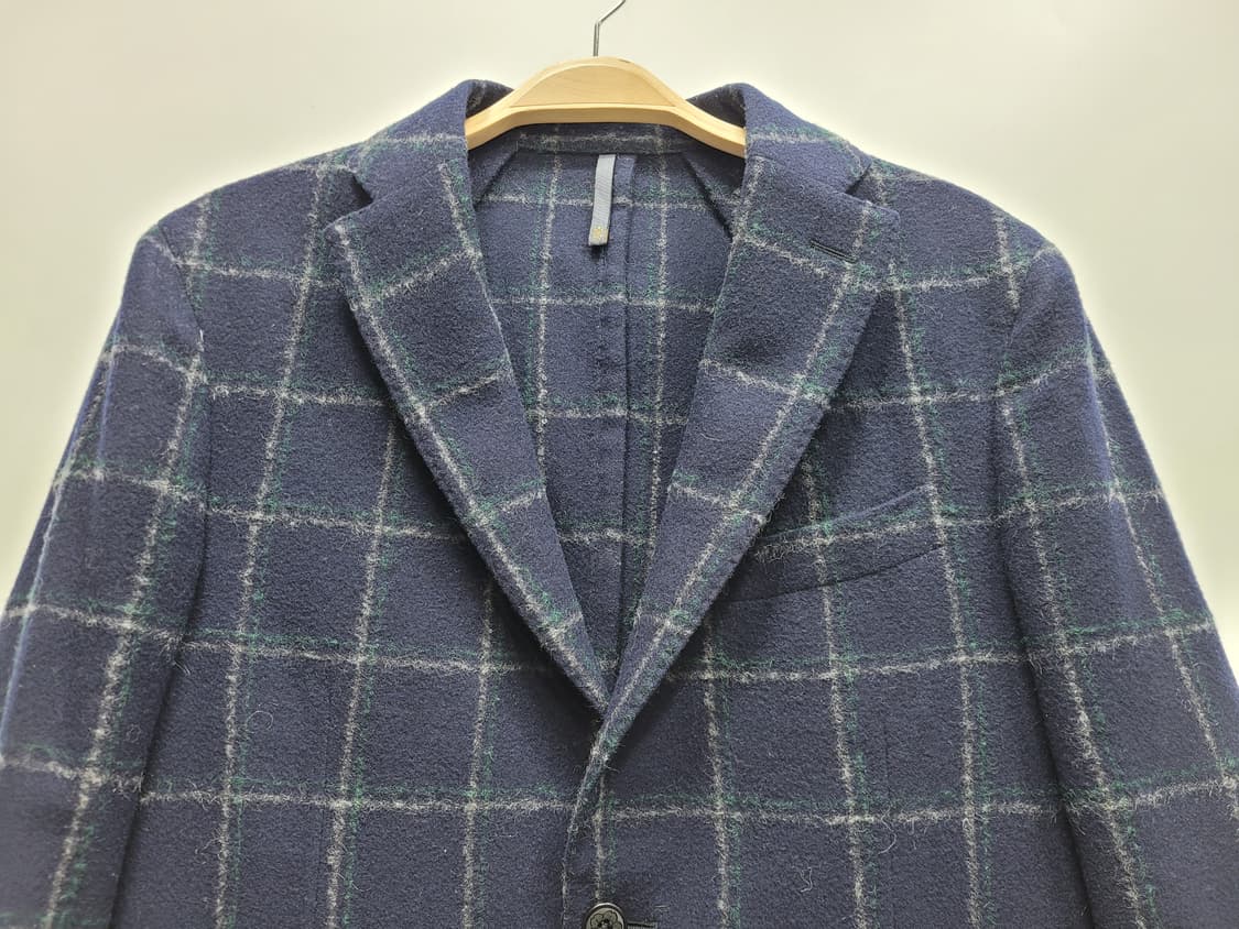 MONTEDORO 몬테도로 울 체크 자켓 / 남 50 (추천 100)  상품이미지3