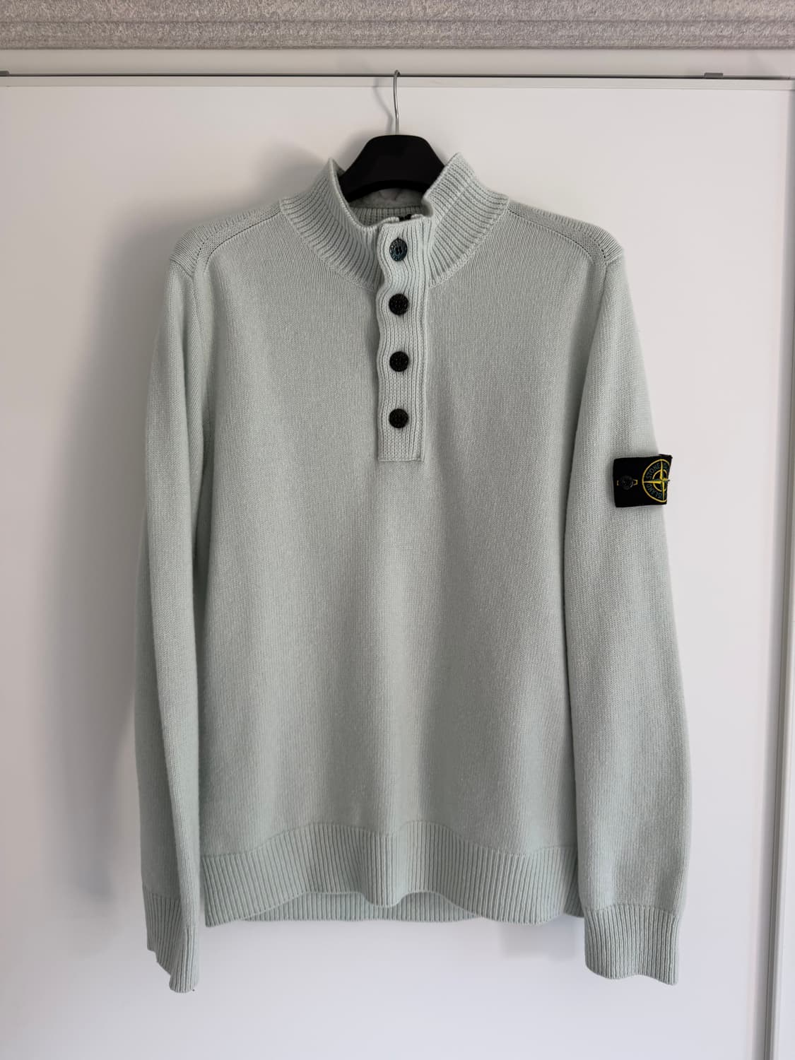 [XL] 스톤아일랜드 반집업 니트  상품이미지1