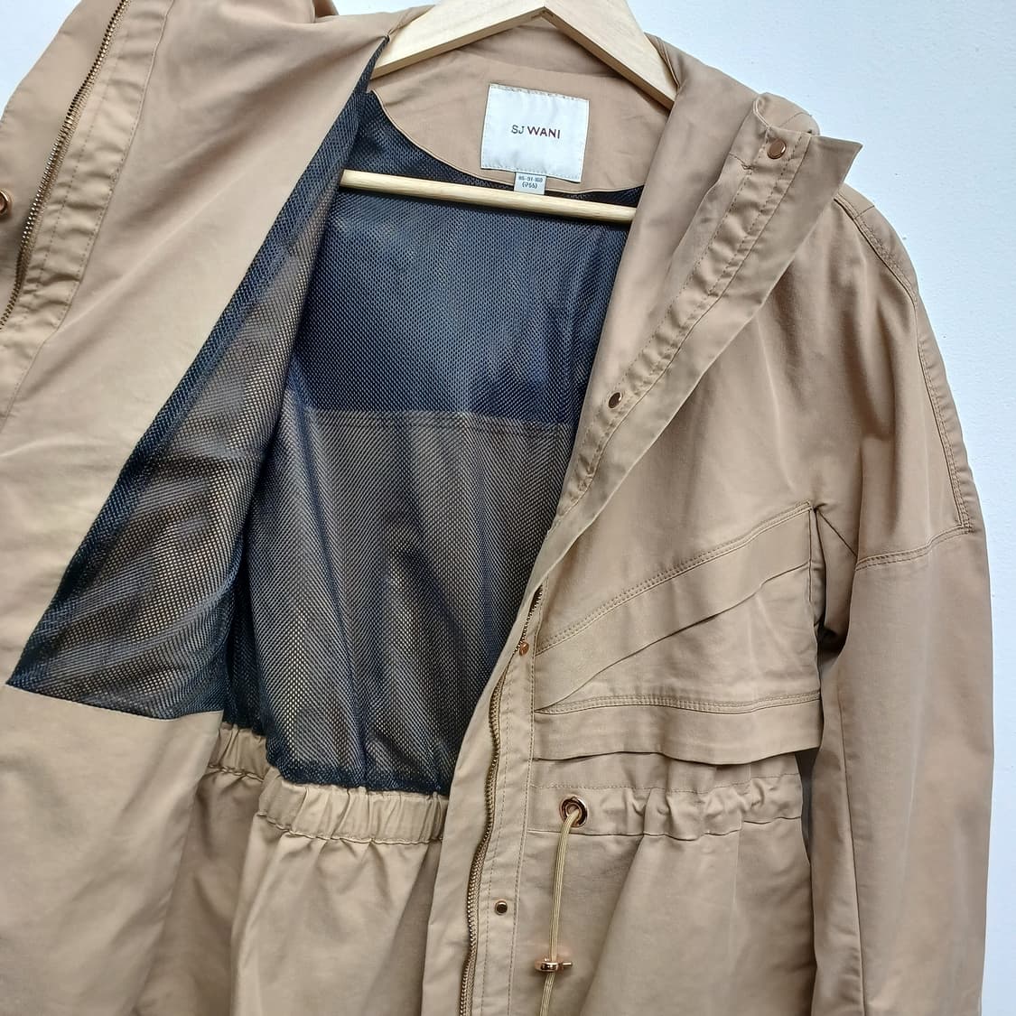 SJ WANI 하프 후드 야상 85 상품이미지2