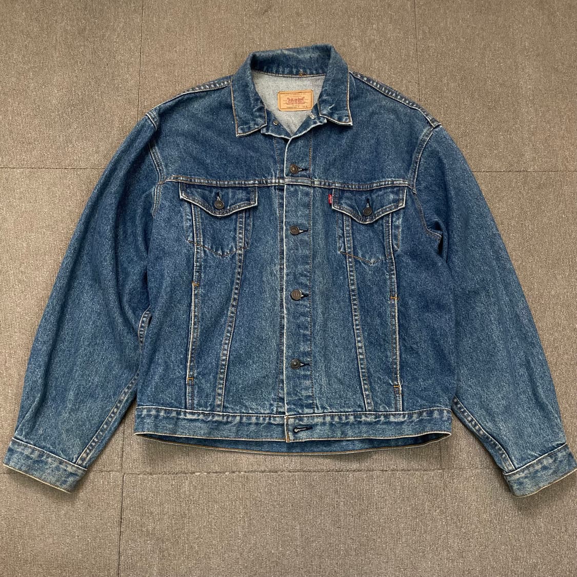 90s levis 리바이스 3세대 데님 트러커 지켓 70650-0217 상품이미지1