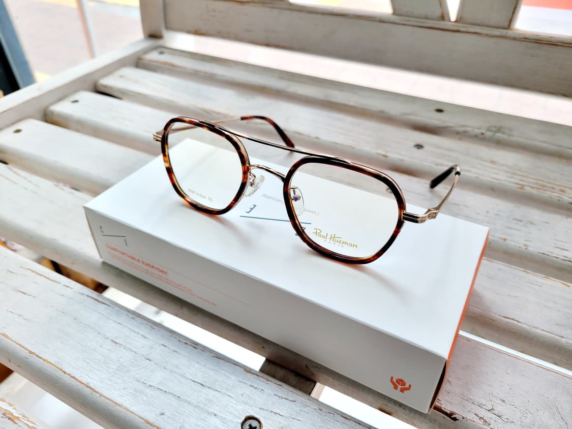 폴휴먼 PHF-5195A 호피 투브릿지 안경 상품이미지1