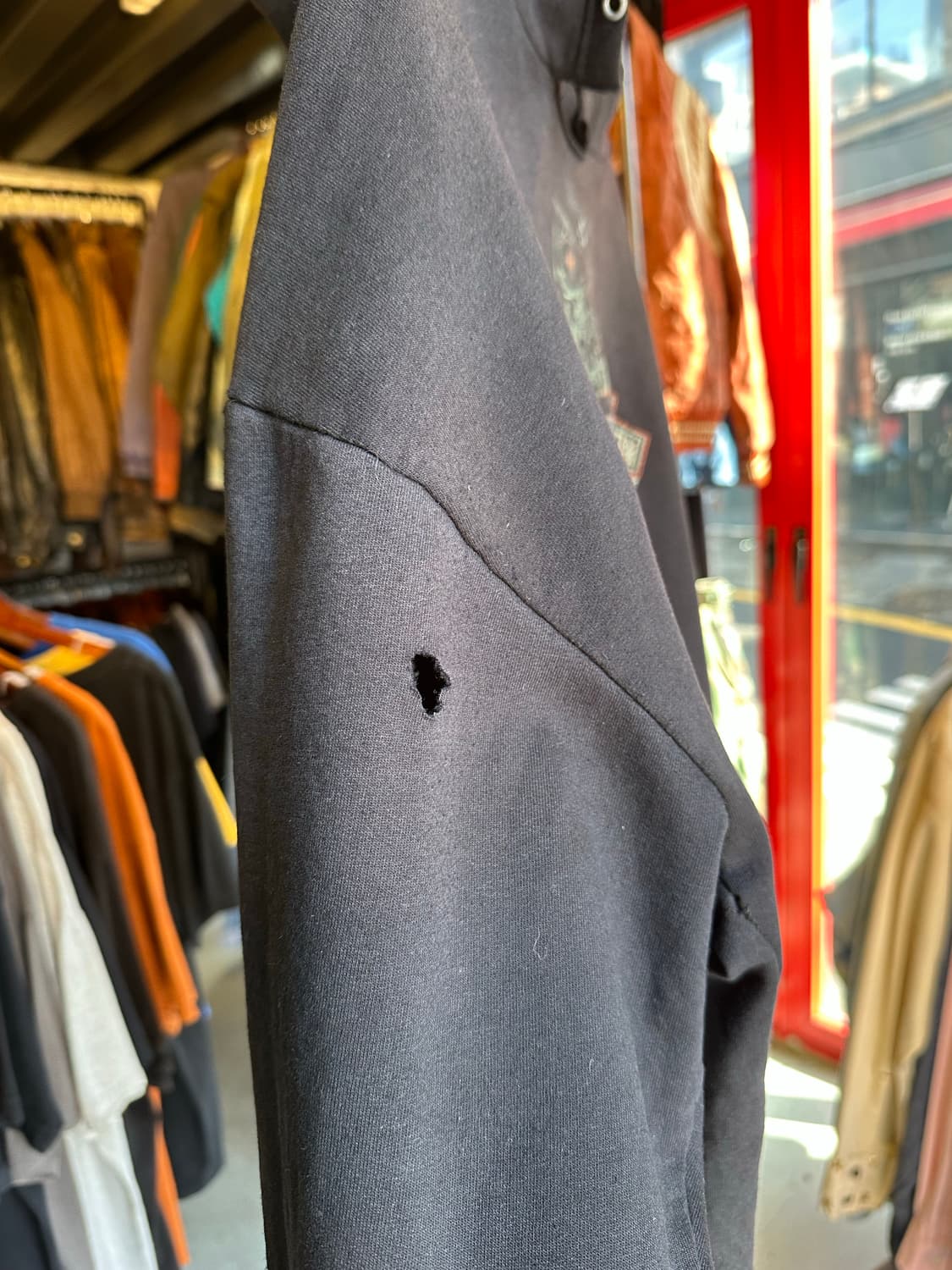 할리데이비슨 페이드 데미지 프린팅 스웻 후드 상품이미지8