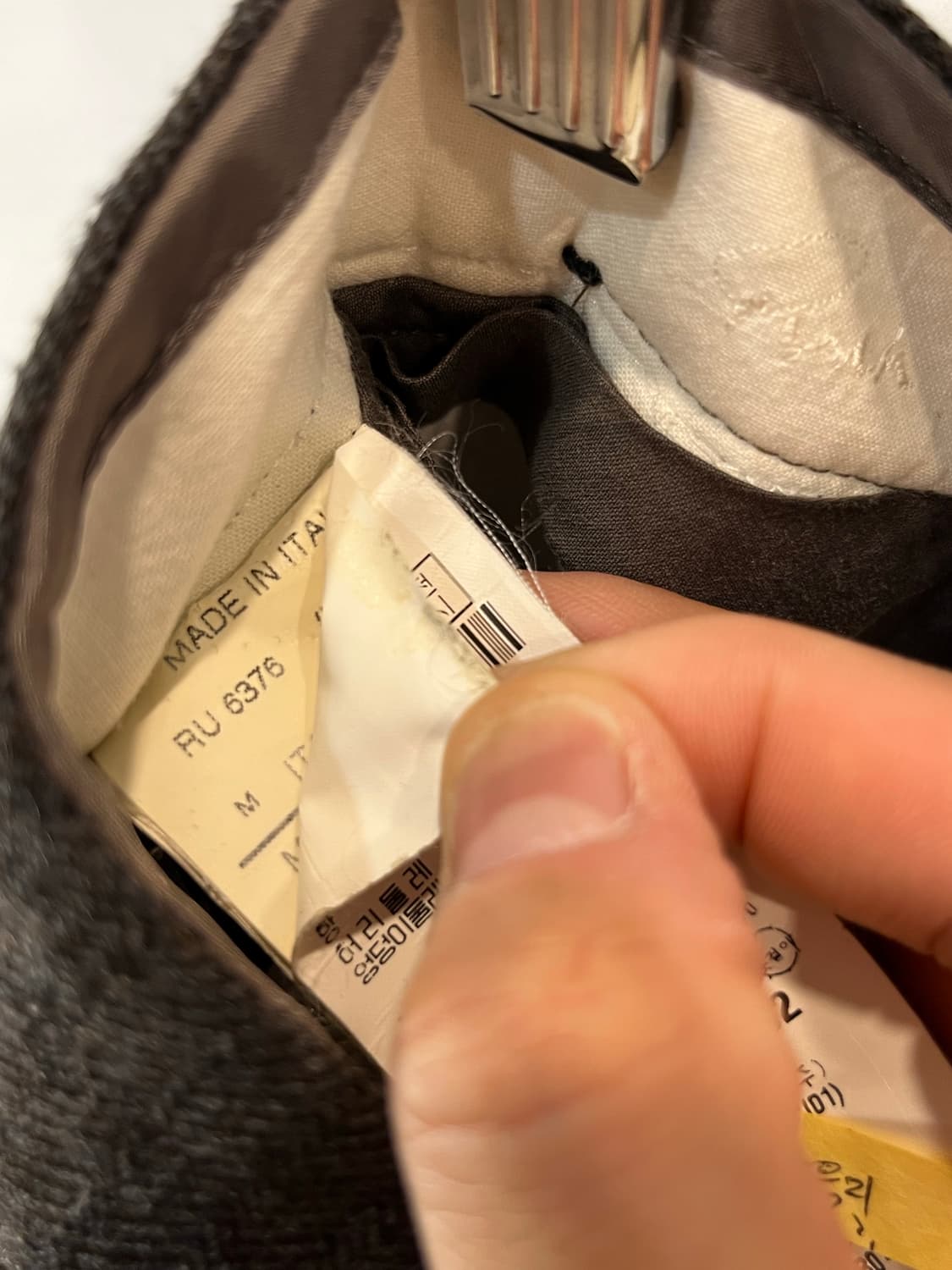 릭오웬스 메인라인 울 배기팬츠 M 상품이미지6