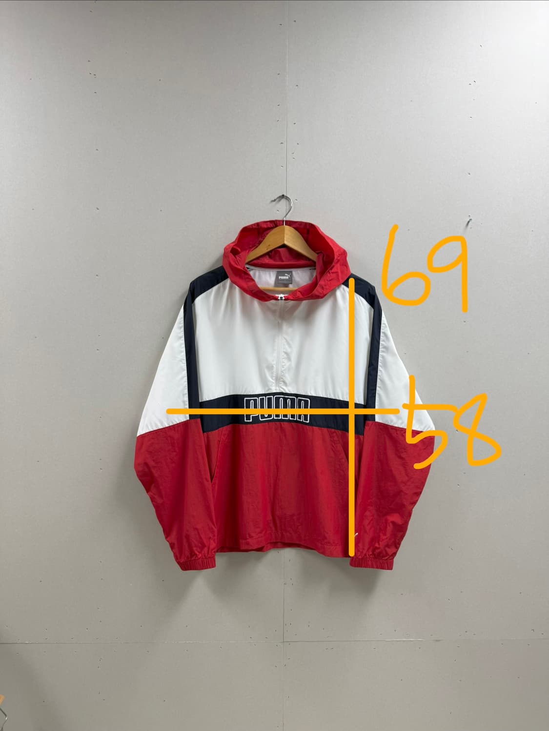 남성 L / 푸마 바람막이 아노락  상품이미지2