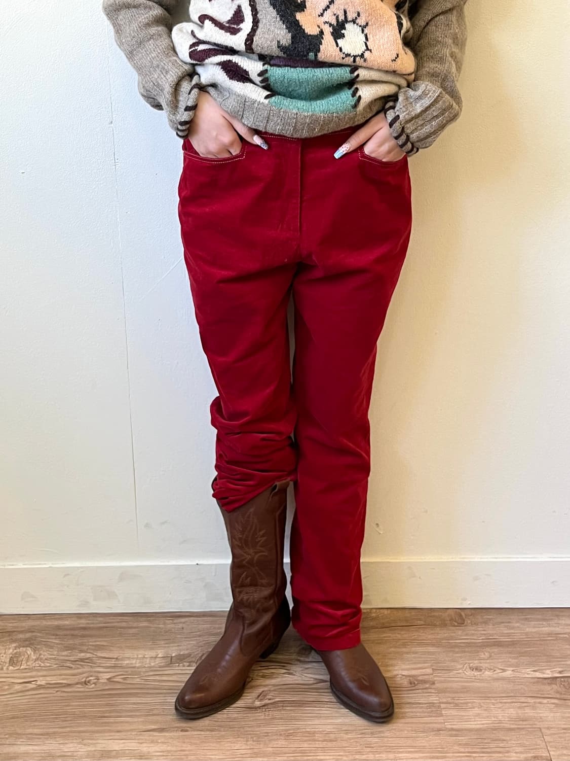 LANVIN 코듀로이 진 상품이미지4