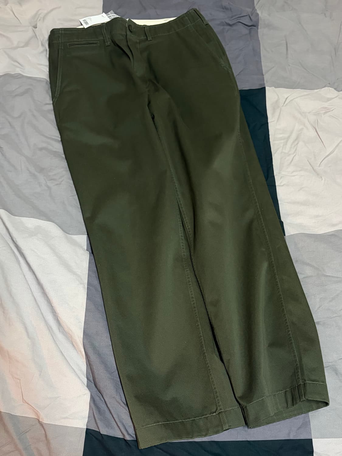 스테디에브리웨어 릴렉스드 치노 팬츠 올리브 2 상품이미지1