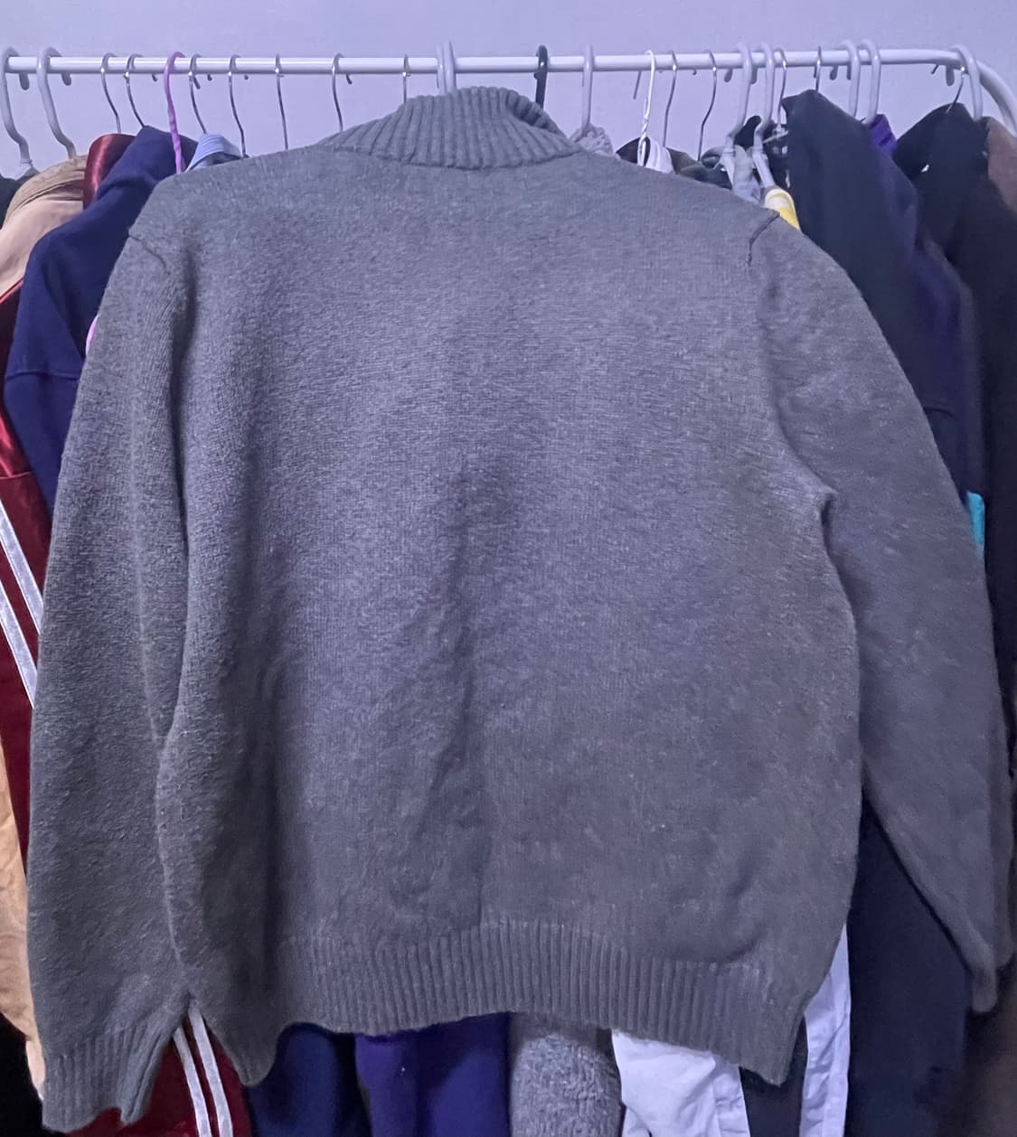 폴로 반집업 니트 l 상품이미지6