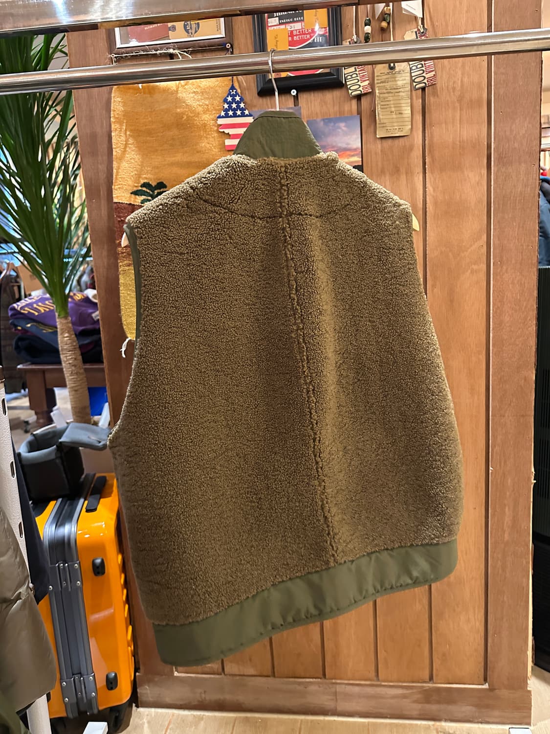 반스 아웃피터스 보아 후리스 베스트 M 상품이미지4