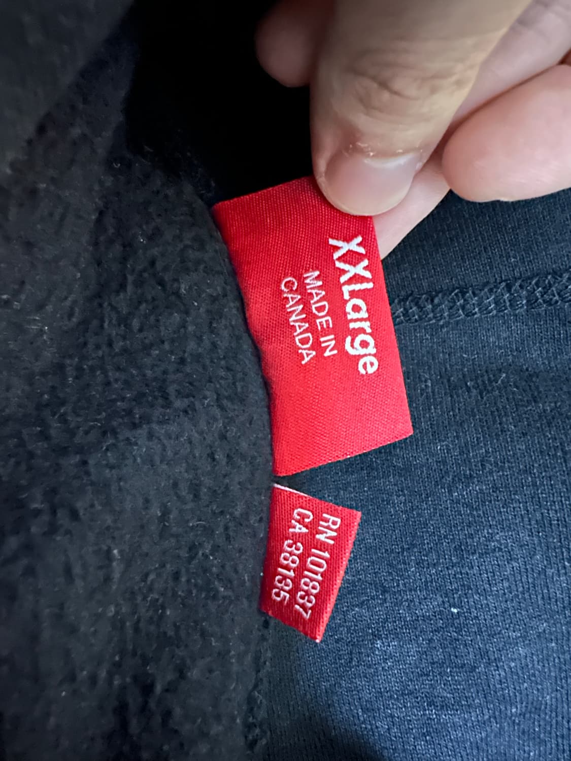 [XXL, 2XL] 슈프림 박스로고 후드 검흰 23fw 상품이미지3