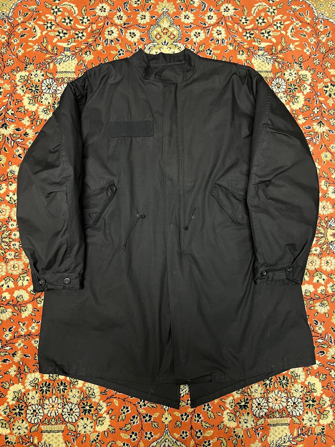 [XL] M65 피쉬테일 복각 개파카 블랙 상품이미지1