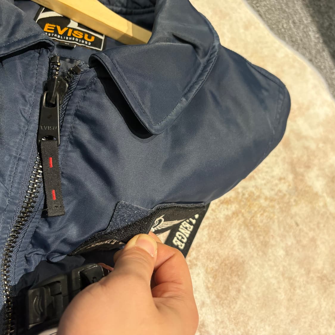 에비수 빈티지 ma-1 봄버자켓 상품이미지7