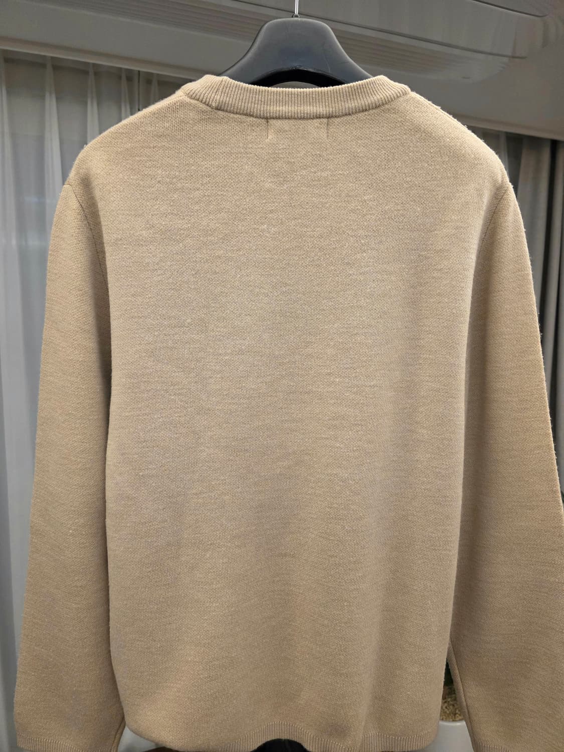 엘무드 / 화란 세미오버 니트 모카 베이지 / 48 상품이미지3