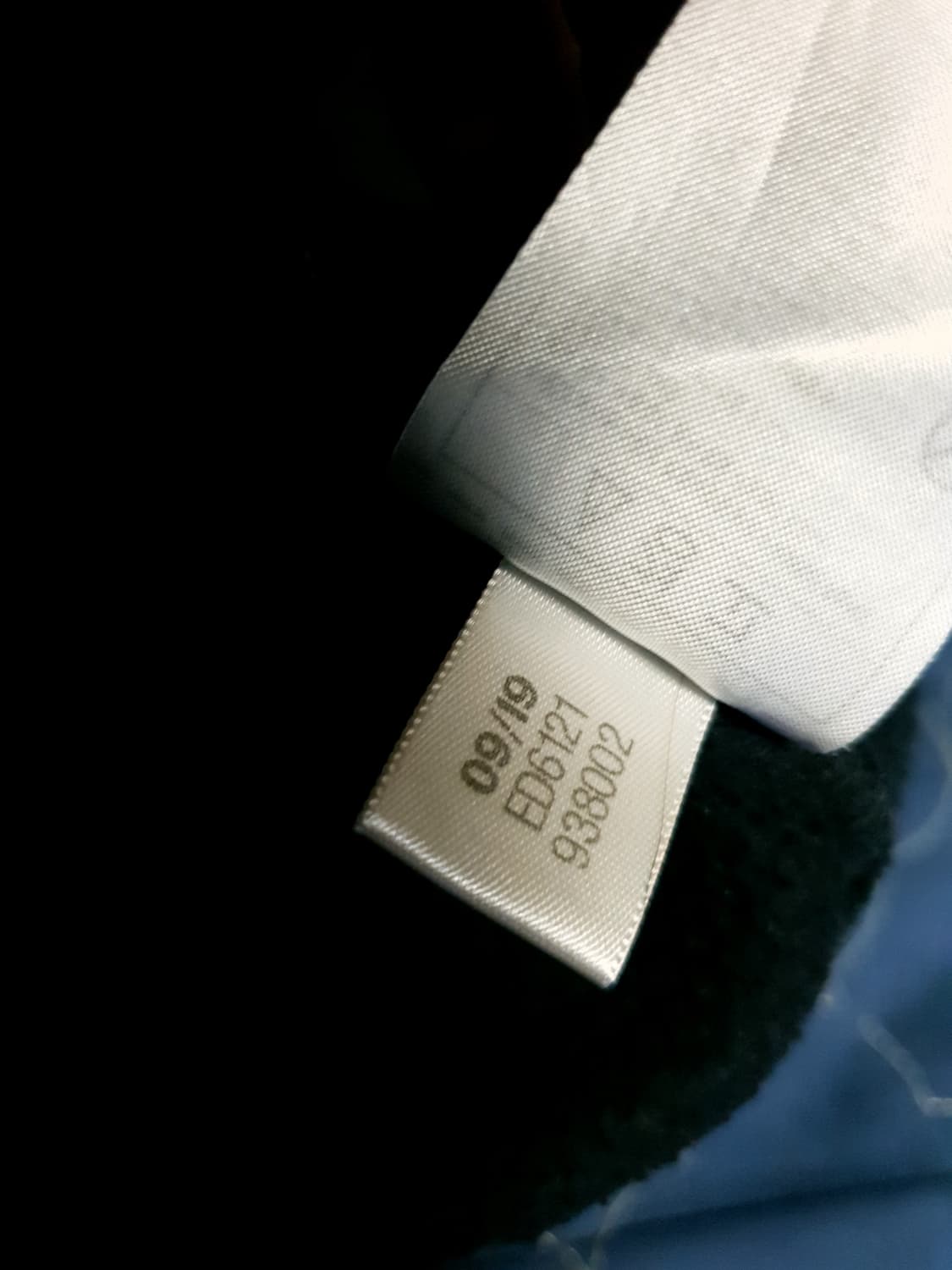 아디다스 락업 테크 트레포일 기모 맨투맨 블랙 (XS) 상품이미지6