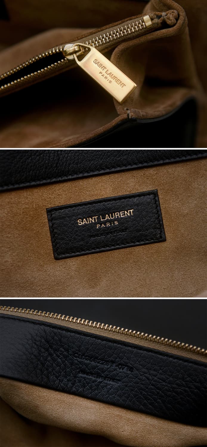 생로랑 (YSL) 삭 뮤즈 투 블랙브라운 2웨이 (토트.숄더.크로스) 상품이미지10