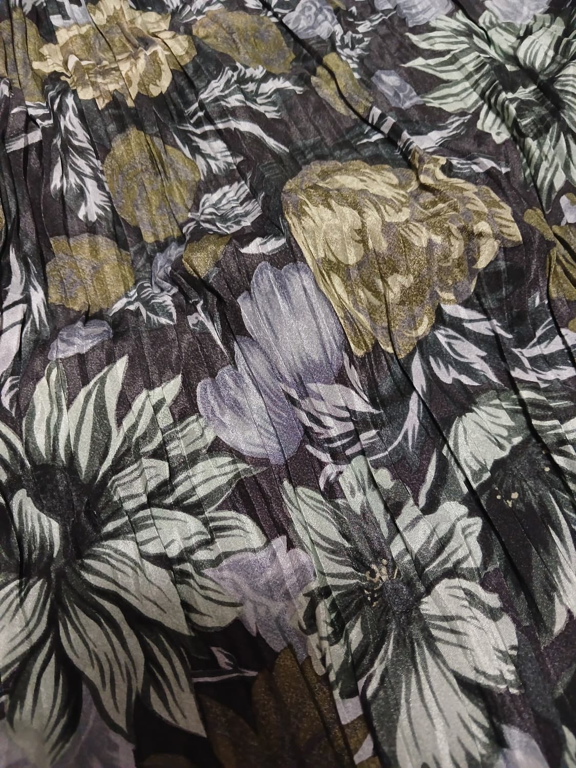 플리츠 플라워 스카프  상품이미지2