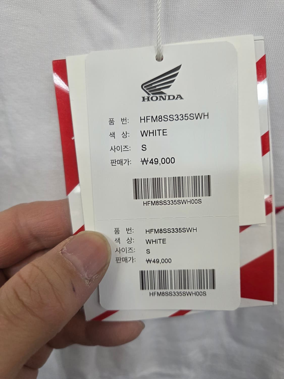 혼다 자수로고 반팔 s m 상품이미지5