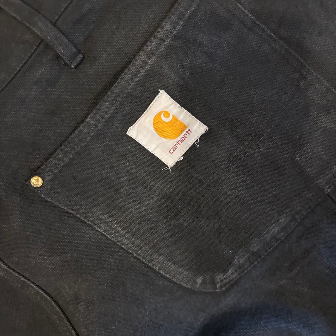 칼하트 더블니 흑청 상품이미지9