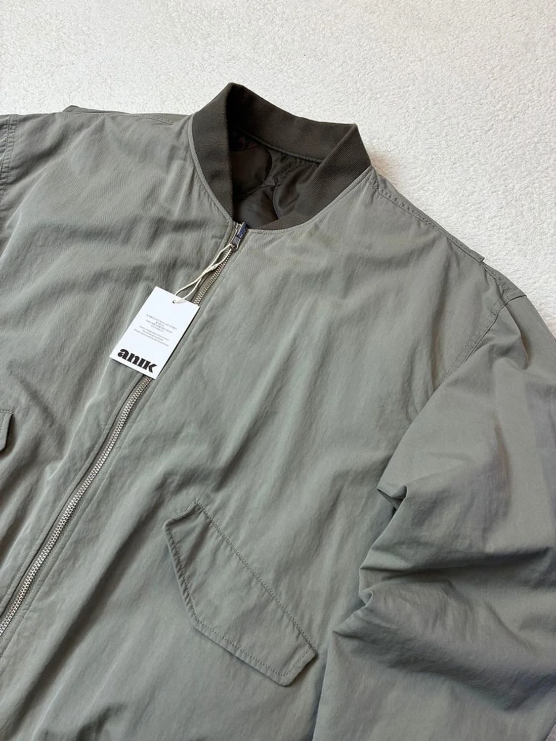 브라운야드 22FW MA-1 리버시블 블루종 자켓 PN6049    상품이미지6