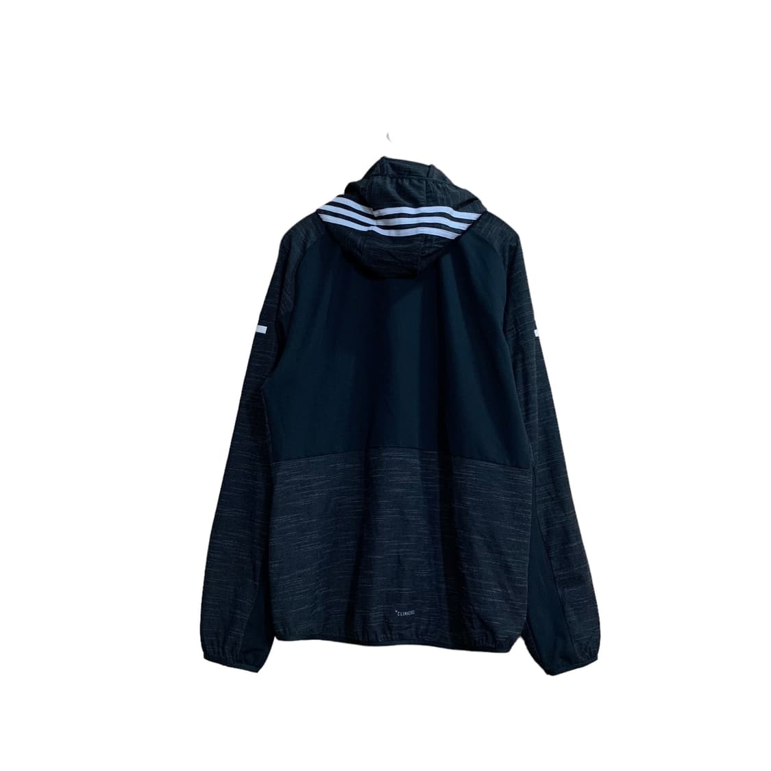 아디다스 블랙 삼선 후드바람막이 상품이미지5