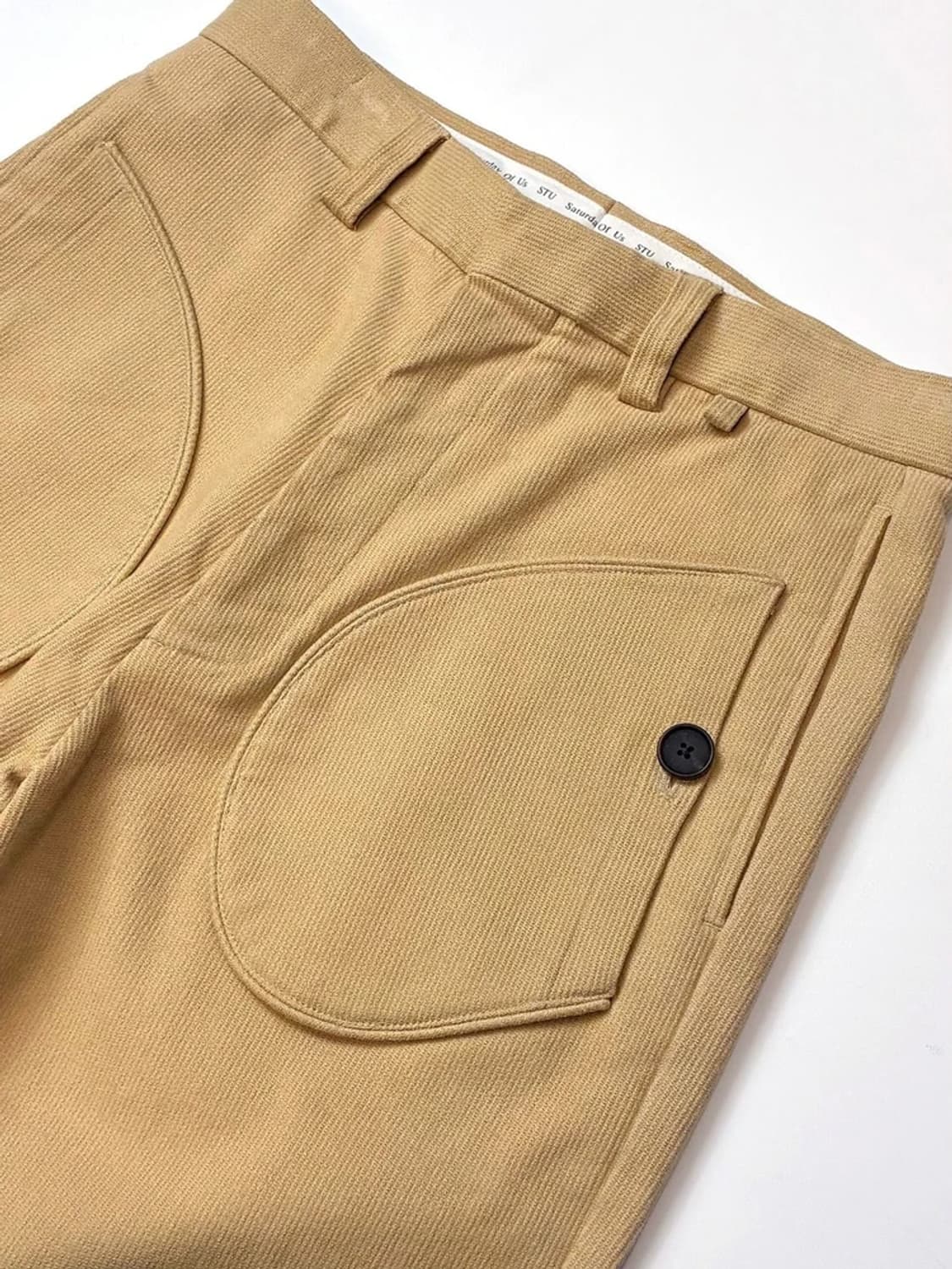 STU 22SS 코듀로이 스트레이트 더블 포켓 팬츠 PN5571    상품이미지3